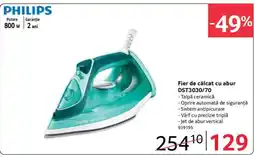 Selgros Fier de călcat cu abur DST3030/70 Ofertă