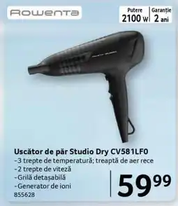 Selgros Uscător de păr Studio Dry CV5811LF0 Ofertă