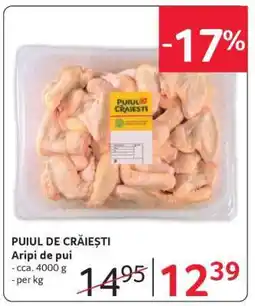 Selgros PUIUL DE CRĂIEȘTI Aripi de pui Ofertă