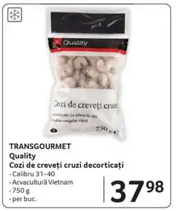Selgros Quality Cozi de creveți cruzi decorticați Ofertă