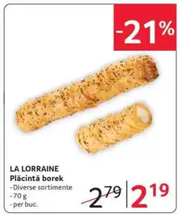 Selgros LA LORRAINE Plăcintă borek Ofertă