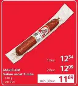 Selgros MARIFLOR Salam uscat Timba Ofertă