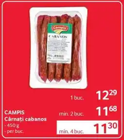 Selgros CAMPIS Cârnați cabanos Ofertă