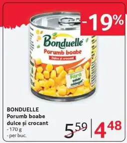 Selgros BONDUELLE Porumb boabe dulce și crocant Ofertă