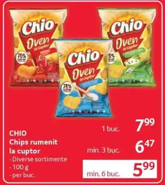 Selgros CHIO Chips rumenit la cuptor Ofertă