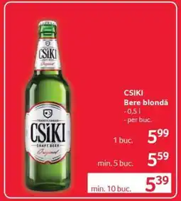 Selgros CSIKI Bere blondă Ofertă