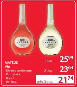 Selgros MATEUS Vin Ofertă