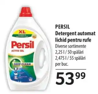 Selgros Persil Detergent automat lichid pentru rufe Ofertă