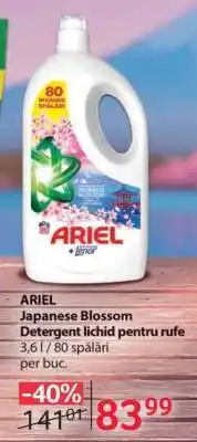 Selgros ARIEL Japanese Blossom Detergent lichid pentru rufe Ofertă