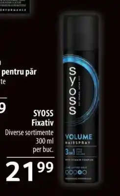 Selgros SYOSS Fixativ Ofertă