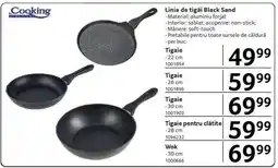Selgros Linia de tigăi Black Sand Ofertă