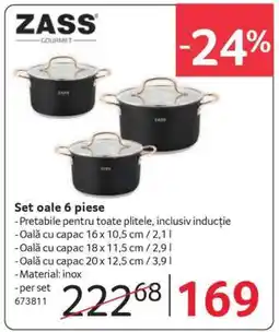 Selgros Set oale 6 piese Ofertă
