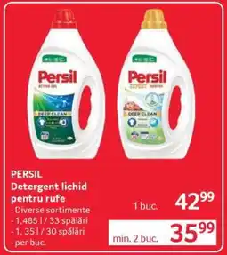 Selgros PERSIL Detergent lichid pentru rufe Ofertă