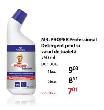 Selgros MR. PROPER Professional Detergent pentru vasul de toaletă Ofertă