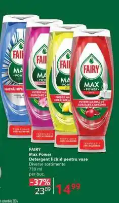 Selgros FAIRY MAX POWER Ofertă