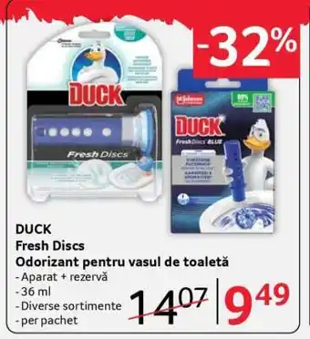 Selgros DUCK FRESH DISCS Ofertă