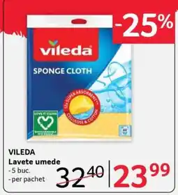 Selgros VILEDA Lavete umede Ofertă