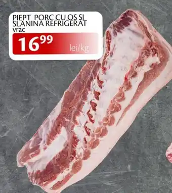Unicarm Piept porc cu os si slanina refrigerat vrac Ofertă