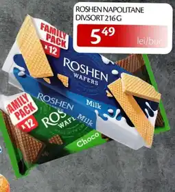 Unicarm Roshen napolitane divsort Ofertă