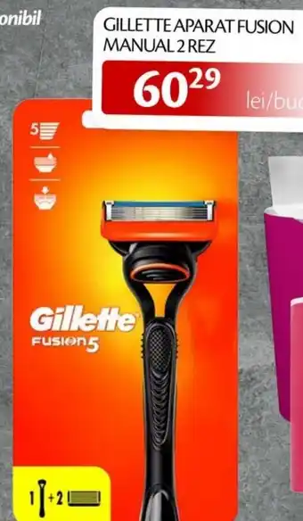 Unicarm Gillette aparat fusion manual 2 rez Ofertă