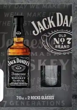 Unicarm Jack daniel's carton+2 pahare 40% Ofertă