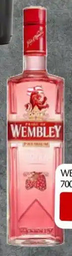 Unicarm Wembley pink gin 37.5% Ofertă