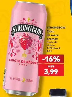 Kaufland STRONGBOW Cidru de mere aromat Ofertă