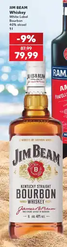Kaufland JIM BEAM Whiskey White Label Bourbon Ofertă