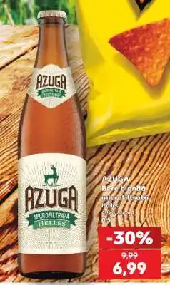 Kaufland AZUGA Bere blondă microfiltrată Ofertă