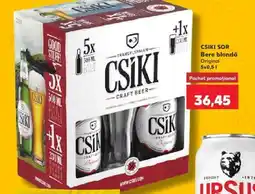 Kaufland CSIKI SOR Bere blondă Original Ofertă