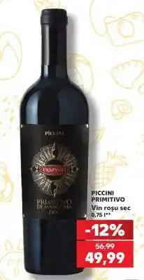 Kaufland PICCINI Primitivo Ofertă