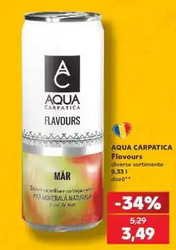 Kaufland AQUA CARPATICA Flavours Ofertă