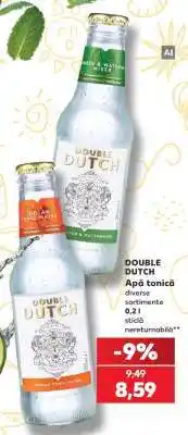 Kaufland DOUBLE DUTCH Apă tonică Ofertă