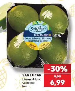 Kaufland SAN LUCAR Limes 4 buc Ofertă