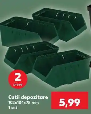 Cutii depozitare