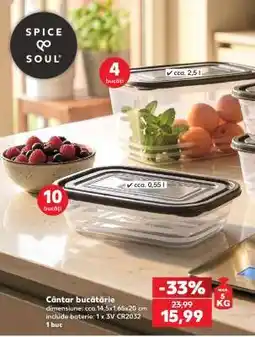Kaufland Cântar bucătărie Ofertă
