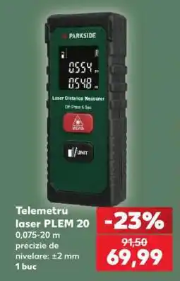 Kaufland Telemetru laser PLEM 20 Ofertă
