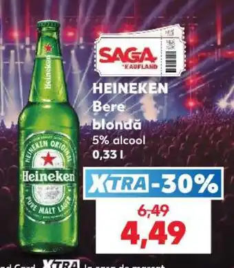 Kaufland HEINEKEN Bere blondă Ofertă