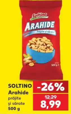 Kaufland SOLTINO Arahide prăjite și sărate 500 g Ofertă