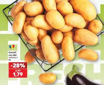 Kaufland Cartofi noi albi Ofertă