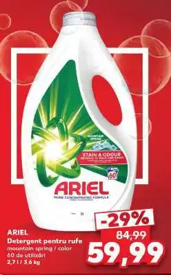 Kaufland ARIEL Detergent pentru rufe Ofertă