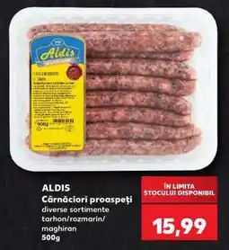 Kaufland ALDIS Cârnați proaspeți Ofertă