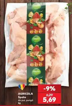 Kaufland AGRÍCOLA Spate de pui, pungă kg Ofertă