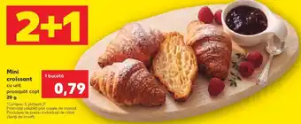 Kaufland Mini croissant cu unt proaspăt copt Ofertă