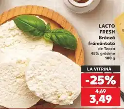 Kaufland LACTO FRESH Brânză frământată de teacă Ofertă