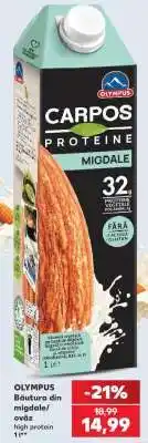 Kaufland OLYMPUS Băutura din migdale/ovăz high protein 1 l Ofertă