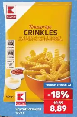 Kaufland Cartofi crinkles Ofertă