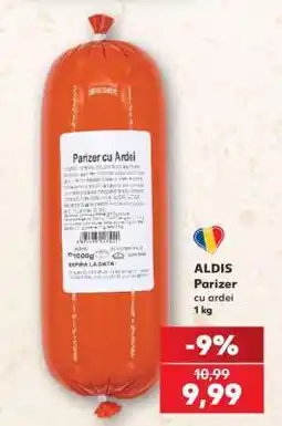 Kaufland ALDIS Parizer cu ardei Ofertă