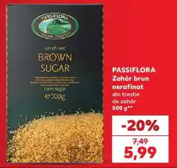 Kaufland PASSIFLORA Zahăr brun nerafinat Ofertă