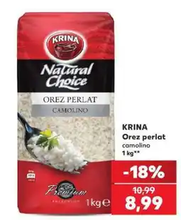 Kaufland KRINA Orez perlat camolino 1 kg Ofertă